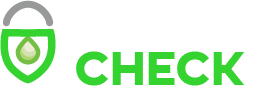 logo dieselcheck includes a diesel drop inside of a shield like lock